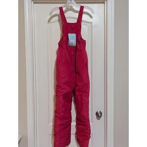 Cat & Jack Snow Bib Pants Overalls - Hot Pink - Girls size XL
